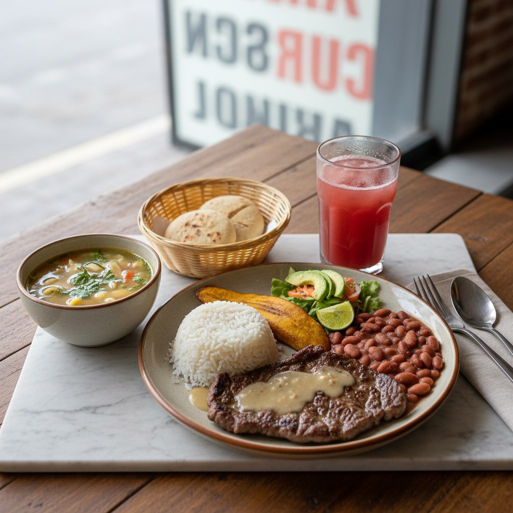 Comida corriente at La Cueva Barranquilla