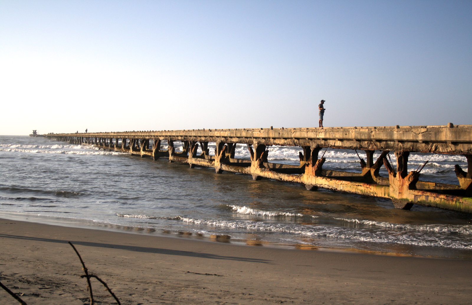 The historic pier at Puerto Colombia, Atlantico
