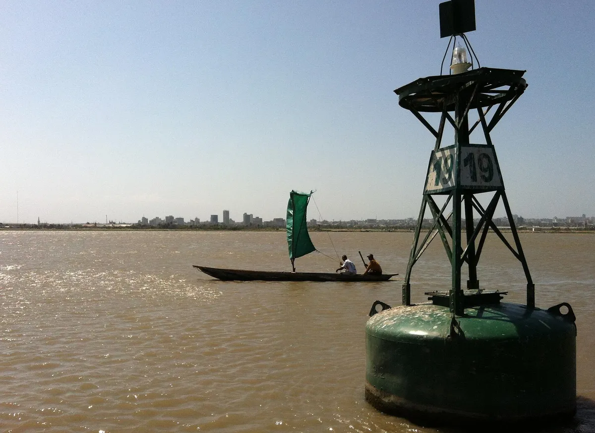 The Magdalena River at Barranquilla